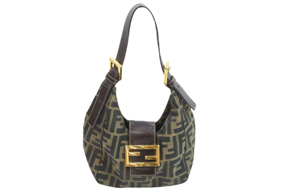 Fendi Zucca Hobo Bag